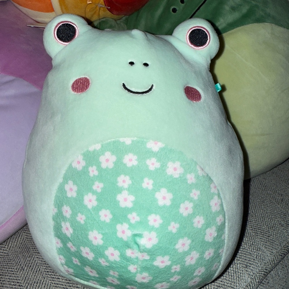 Squishmallows 8" Fritz The Frog with Floral Belly
